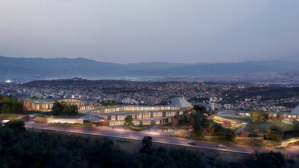 Tbilisi Hills aerial view, Mira Verde